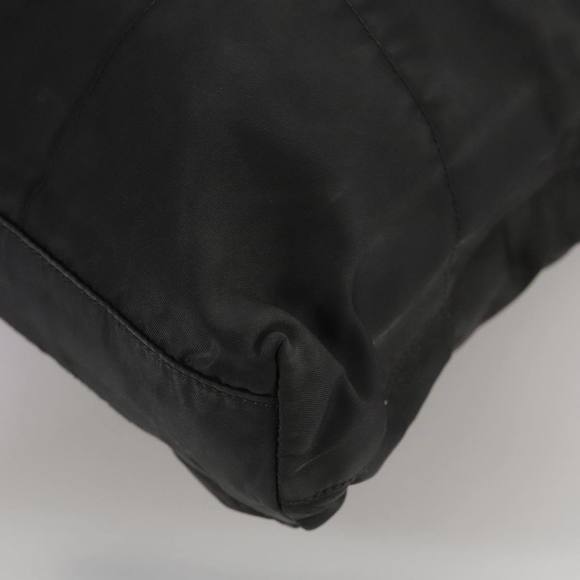PRADA Shoulder Bag Nylon Black Auth 107933 - Picture 12 of 16